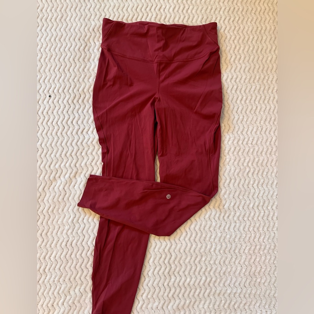 Lululemon Athletica Berry Leggings